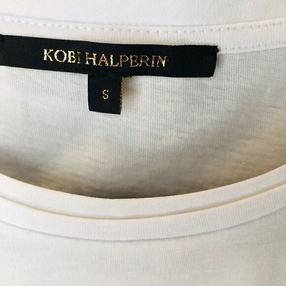 Kobi Halperin White Cotton Blouse - Picture 4 of 4